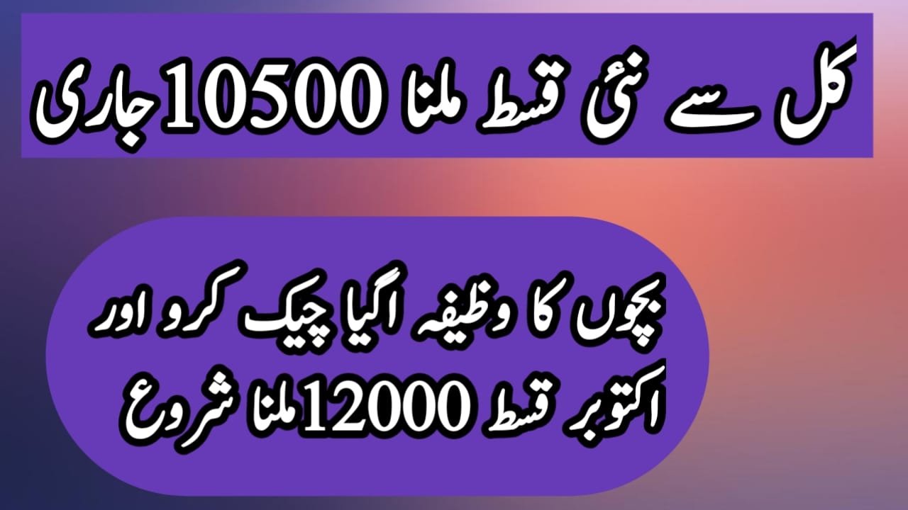 Bisp News - 8171 Ehsaas Program 2024 Bisp New Update 2024 How to Check 10500 Money